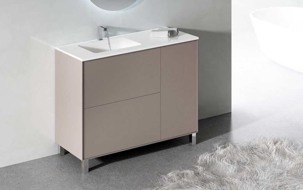 Mobile Lavandino Per Bagno.Mobile Per Bagno Con Lavabo E Specchio Loira Doccia Group