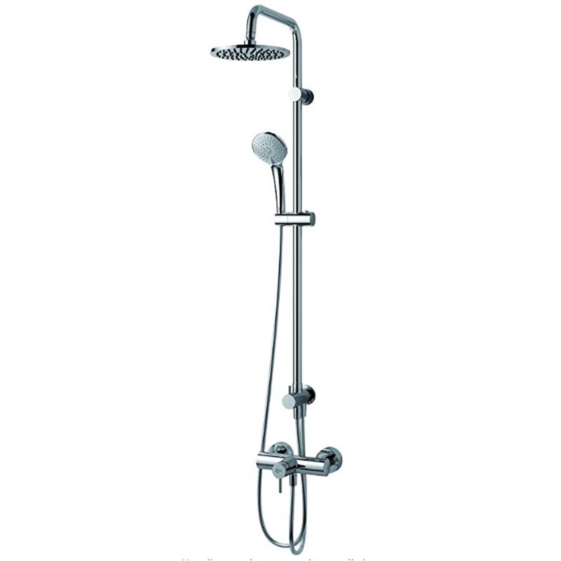 Colonna Doccia Termostatica Ideal Standard.Colonna Doccia Idealrain Monocomando Ideal Standard A5688aa