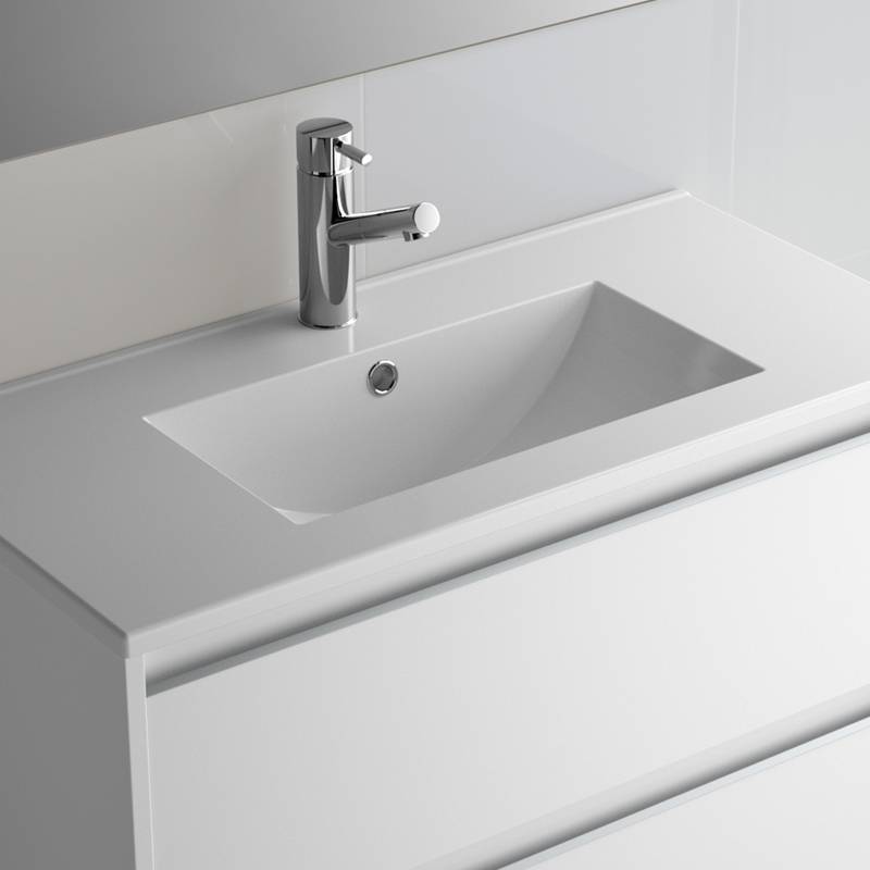 Lavandino Bagno Profondo 40 Cm.Lavabo Da Incasso Profondita Ridotta 40 Iberia Salgar 21564