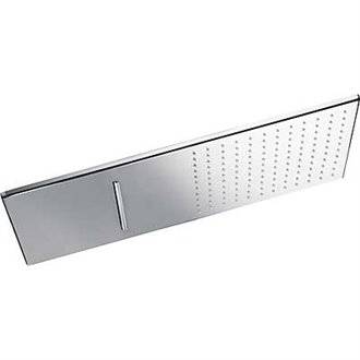 Soffione Doccia A Parete Economico.Soffione Doccia A Incasso A Parete 28x55 Inox Cascata Tres 299 903 01