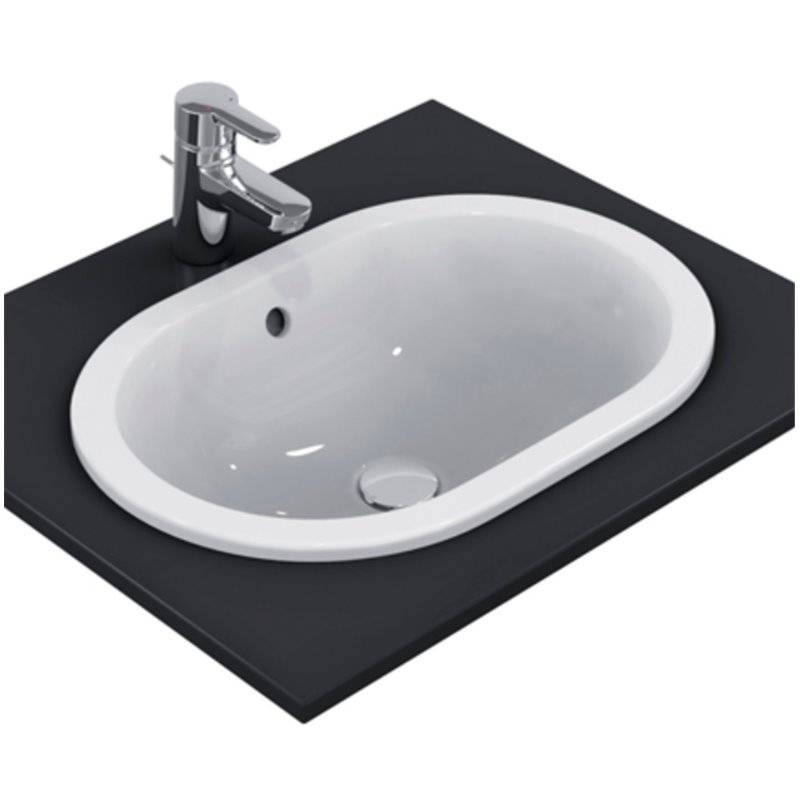 Lavelli Cucina Ceramica Ideal Standard.Lavabo Da Incasso Ovale 48 Connect Ideal Standard E504501 Acquisti